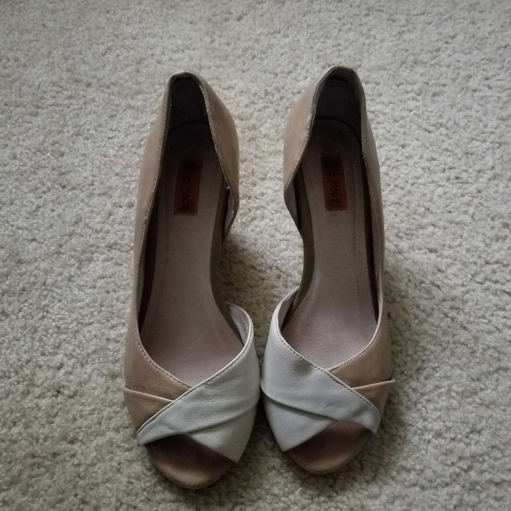 Miz Mooz Two-Tone Heels